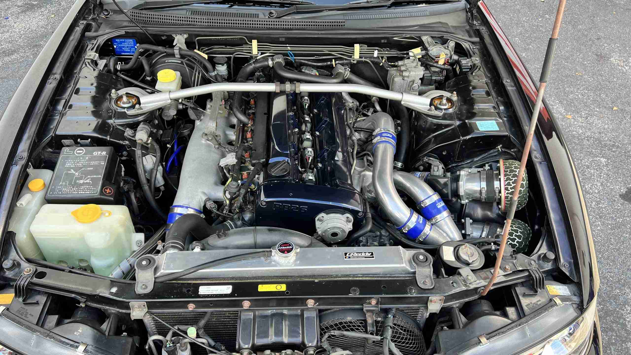 1997 Nissan Skyline GTR V-Spec R33 1 of 118 Midnight purple VSPEC – Low Miles – OEM+ Modified full