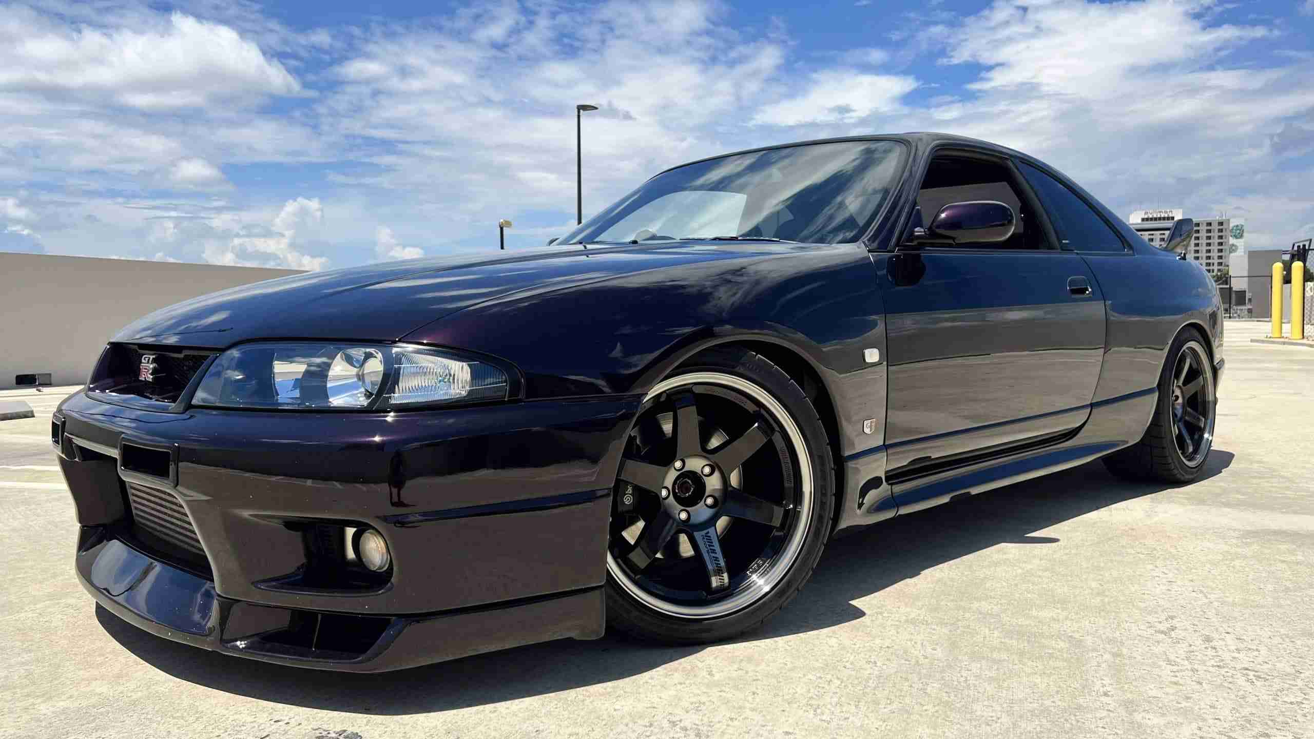 1997 Nissan Skyline GTR V-Spec R33 1 of 118 Midnight purple VSPEC – Low Miles – OEM+ Modified full