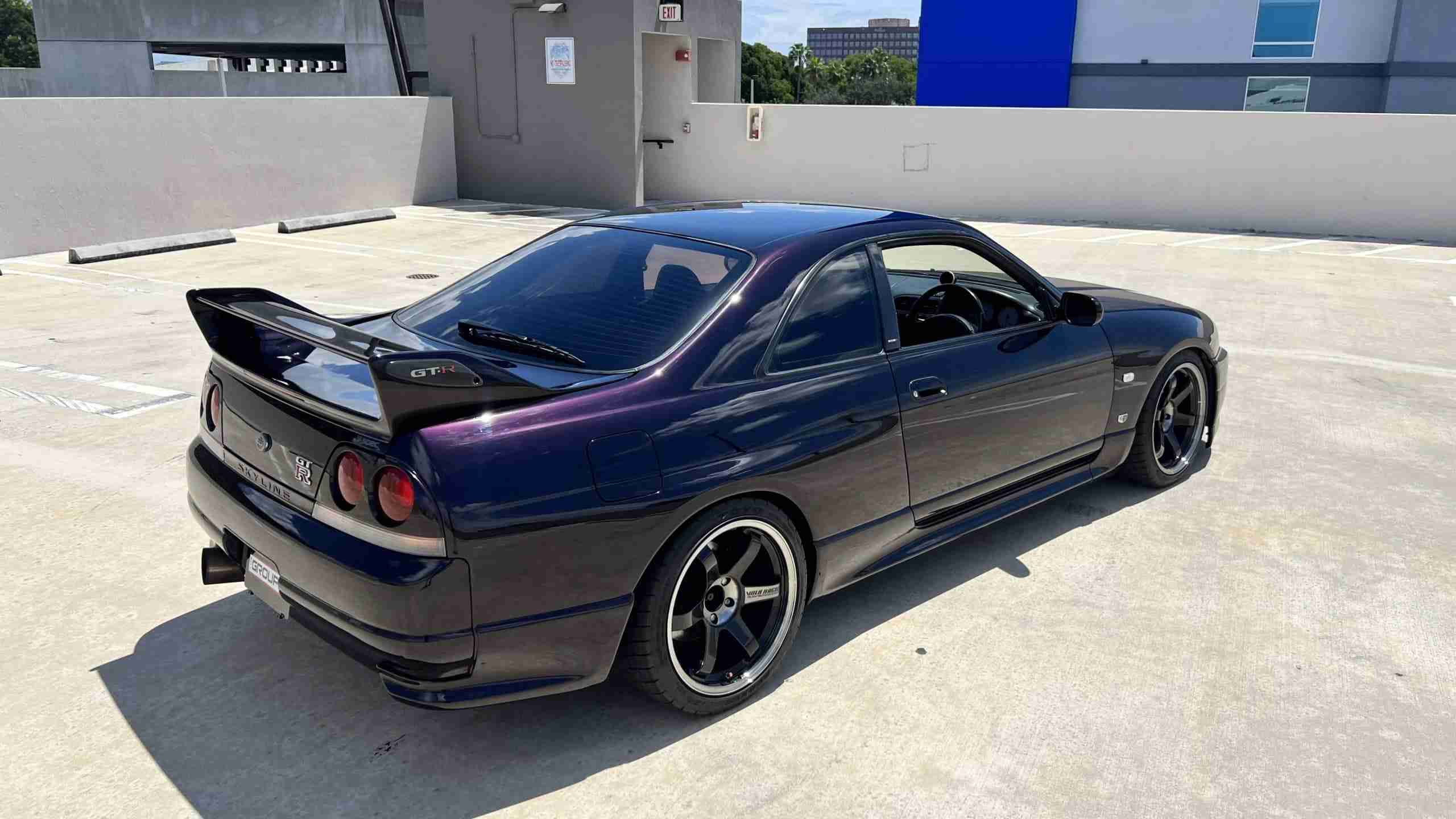 1997 Nissan Skyline GTR V-Spec R33 1 of 118 Midnight purple VSPEC – Low Miles – OEM+ Modified full