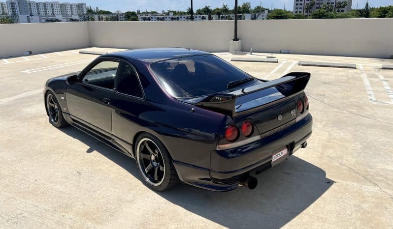 
 1997 Nissan Skyline GTR V-Spec R33 1 of 118 Midnight purple VSPEC – Low Miles – OEM+ Modified full									
