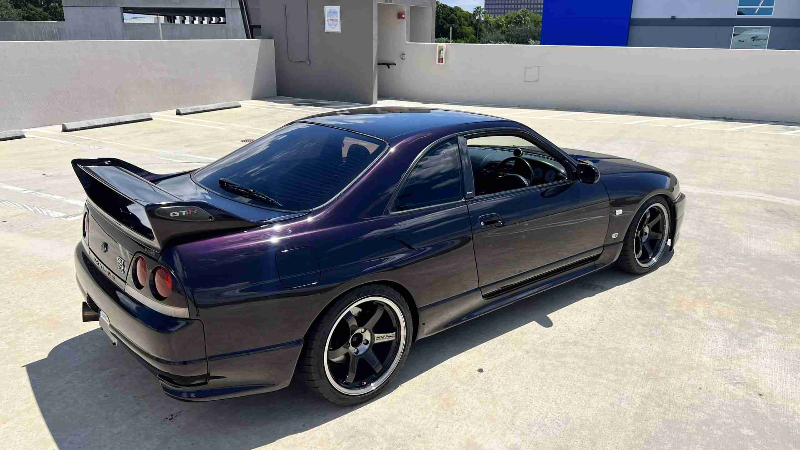 1997 Nissan Skyline GTR V-Spec R33 1 of 118 Midnight purple VSPEC – Low Miles – OEM+ Modified full