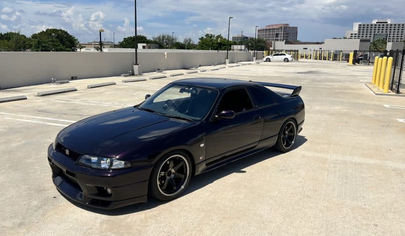 
 1997 Nissan Skyline GTR V-Spec R33 1 of 118 Midnight purple VSPEC – Low Miles – OEM+ Modified full									