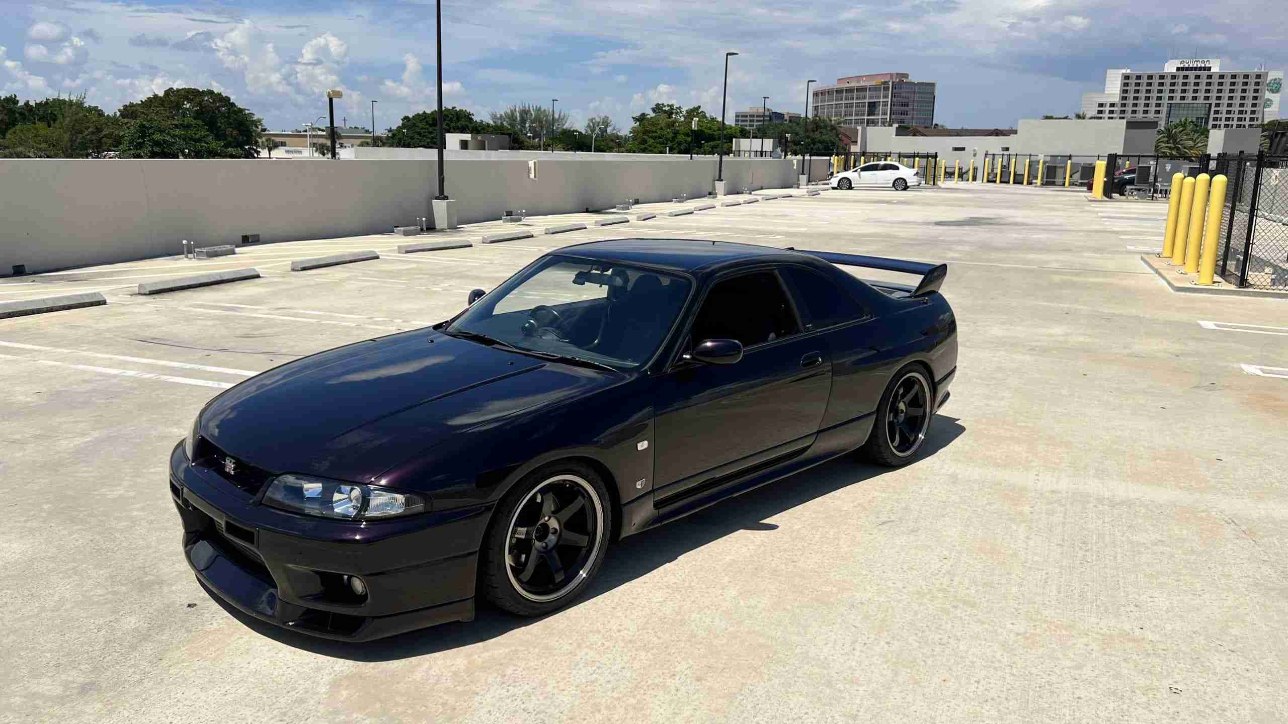 1997 Nissan Skyline GTR V-Spec R33 1 of 118 Midnight purple VSPEC – Low Miles – OEM+ Modified full