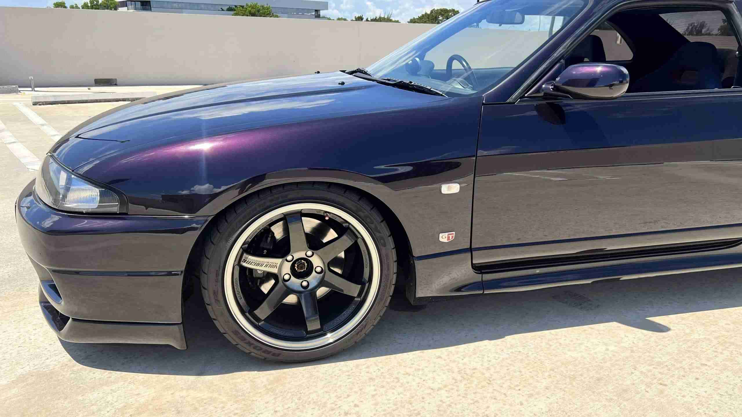 1997 Nissan Skyline GTR V-Spec R33 1 of 118 Midnight purple VSPEC – Low Miles – OEM+ Modified full