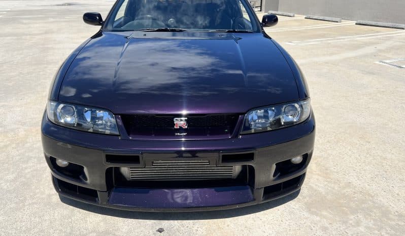 
 1997 Nissan Skyline GTR V-Spec R33 1 of 118 Midnight purple VSPEC – Low Miles – OEM+ Modified full									