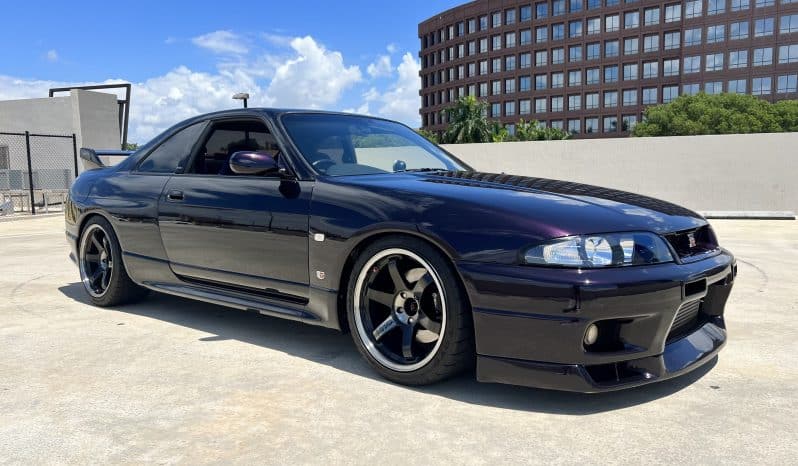 
 1997 Nissan Skyline GTR V-Spec R33 1 of 118 Midnight purple VSPEC – Low Miles – OEM+ Modified full									