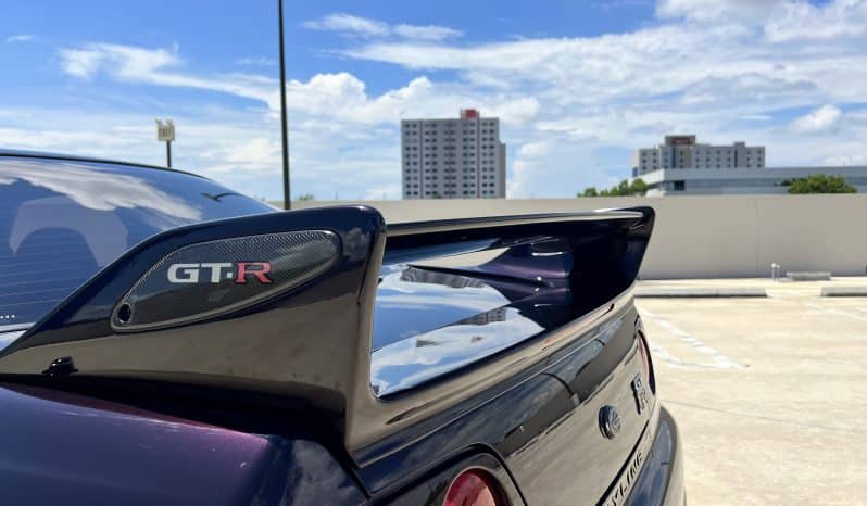 
 1997 Nissan Skyline GTR V-Spec R33 1 of 118 Midnight purple VSPEC – Low Miles – OEM+ Modified full									