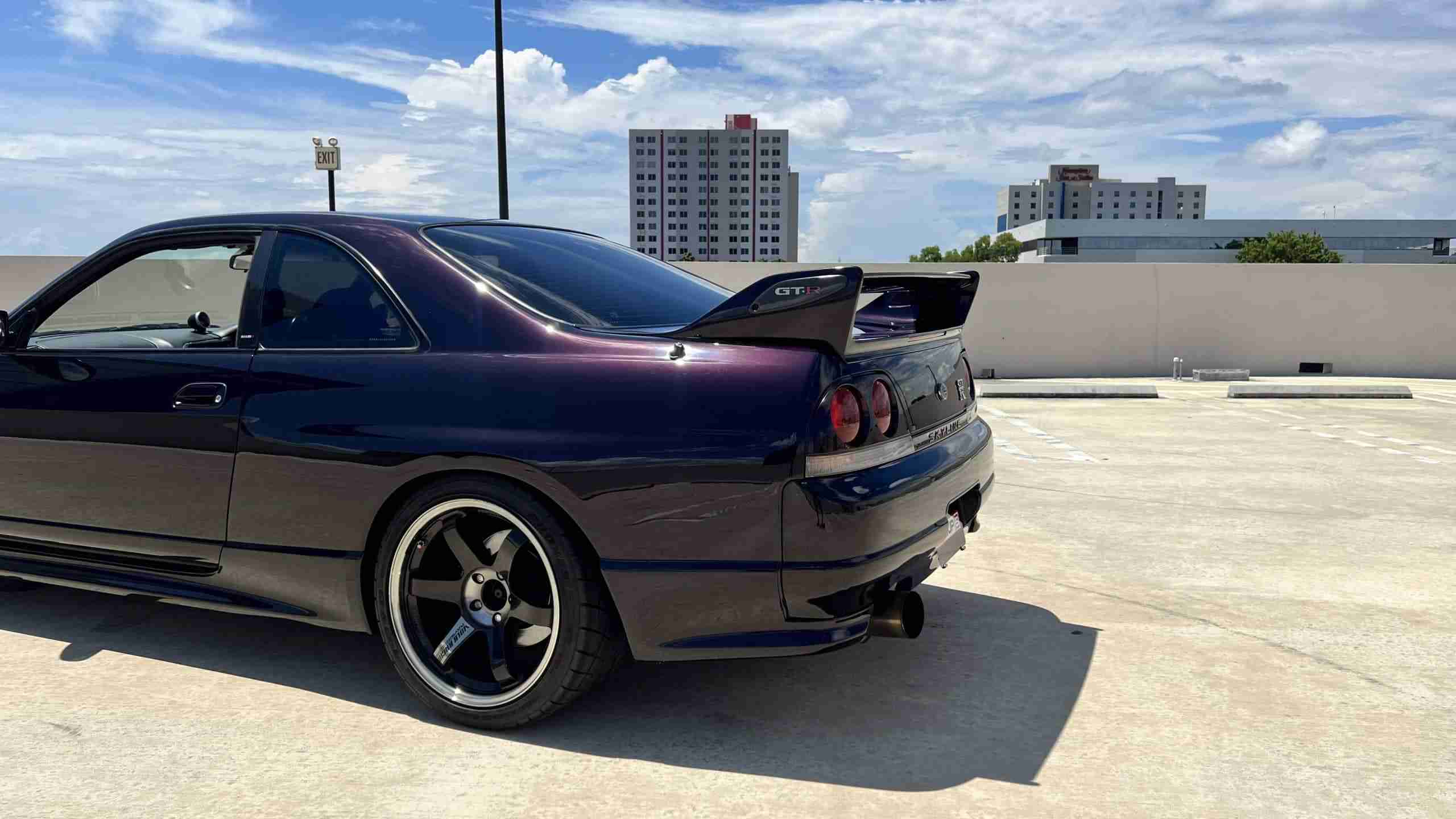1997 Nissan Skyline GTR V-Spec R33 1 of 118 Midnight purple VSPEC – Low Miles – OEM+ Modified full