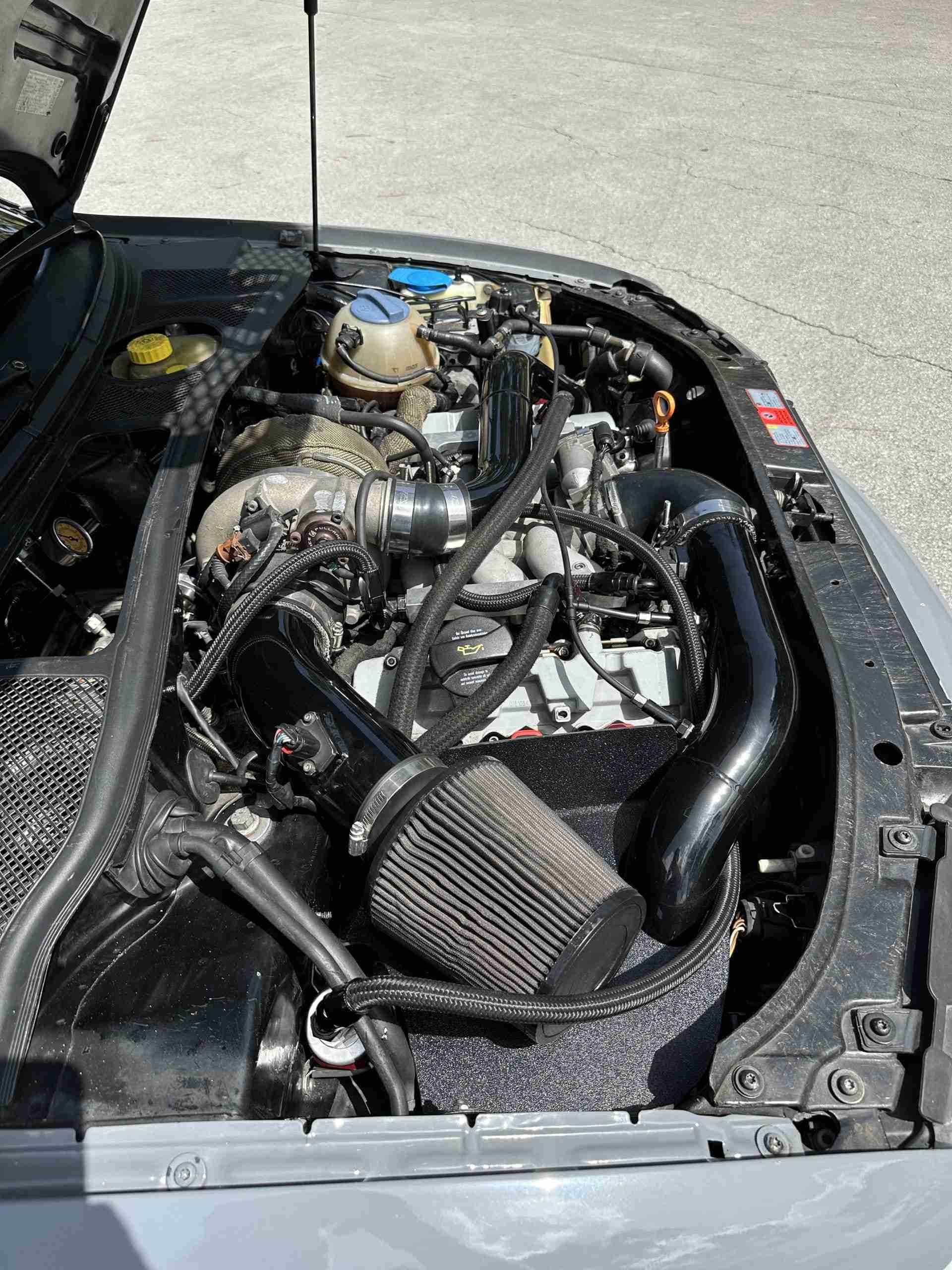 2001 Audi S4 – RS4 OEM Widebody – 650WHP Top Mounted Single Turbo full