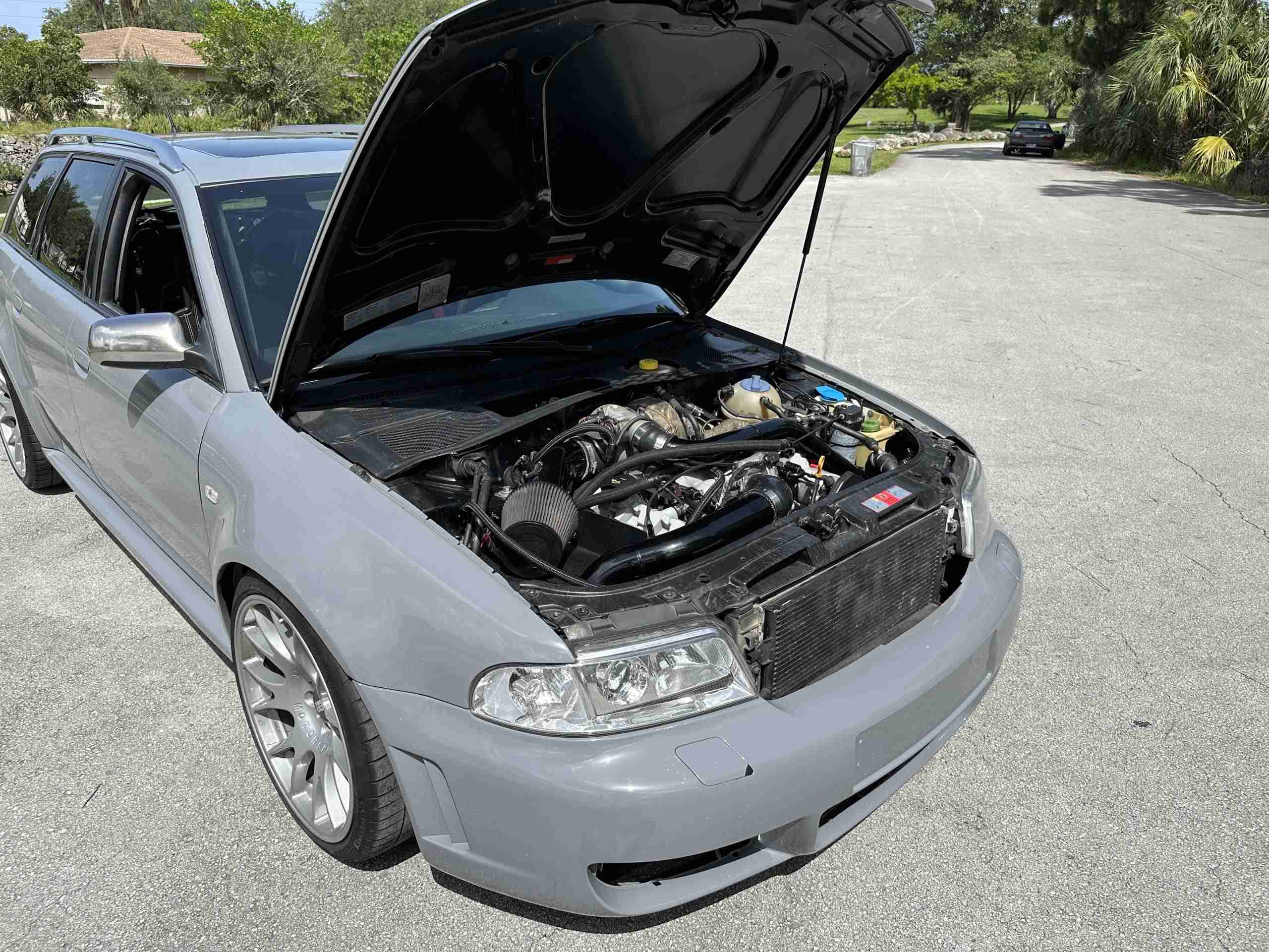 2001 Audi S4 – RS4 OEM Widebody – 650WHP Top Mounted Single Turbo full
