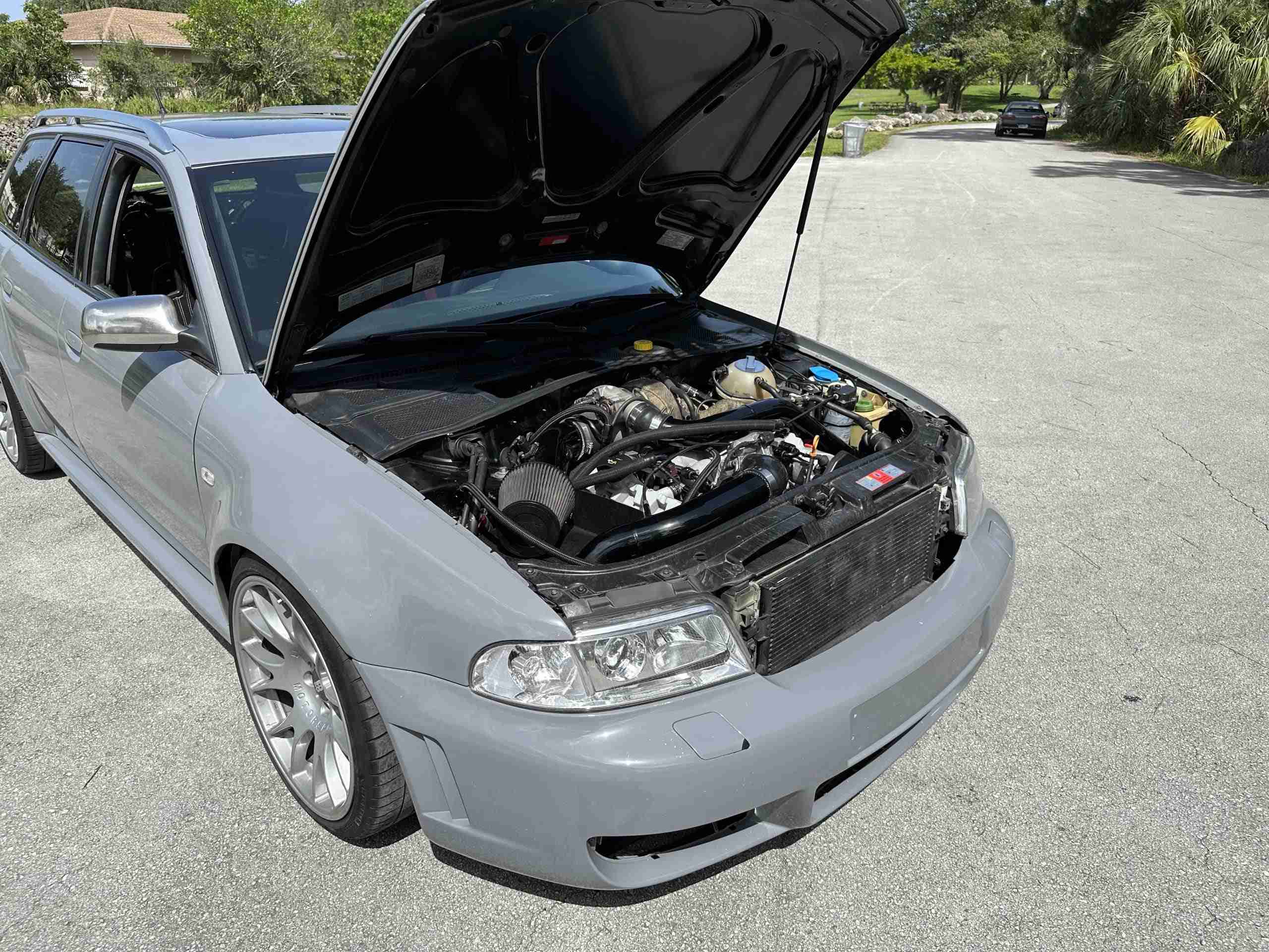 2001 Audi S4 – RS4 OEM Widebody – 650WHP Top Mounted Single Turbo full