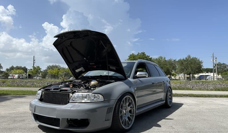 
 2001 Audi S4 – RS4 OEM Widebody – 650WHP Top Mounted Single Turbo full									