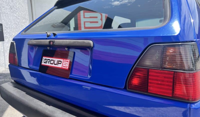 
 1988 MK2 GTI VR6 Big Turbo – Nogaro Blue – BBS RS – 500HP – Coilovers – COLD AC full									