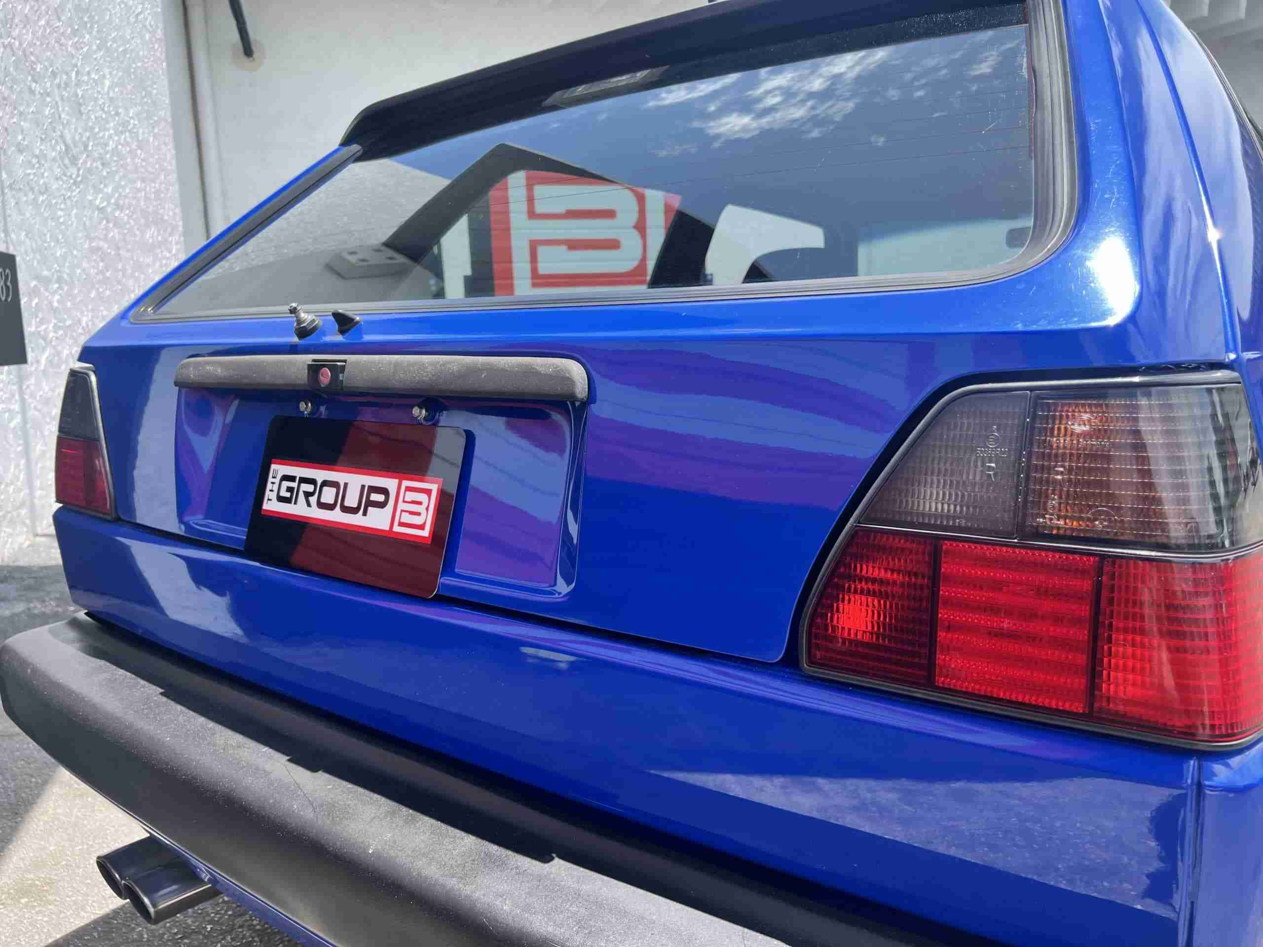 1988 MK2 GTI VR6 Big Turbo – Nogaro Blue – BBS RS – 500HP – Coilovers – COLD AC full