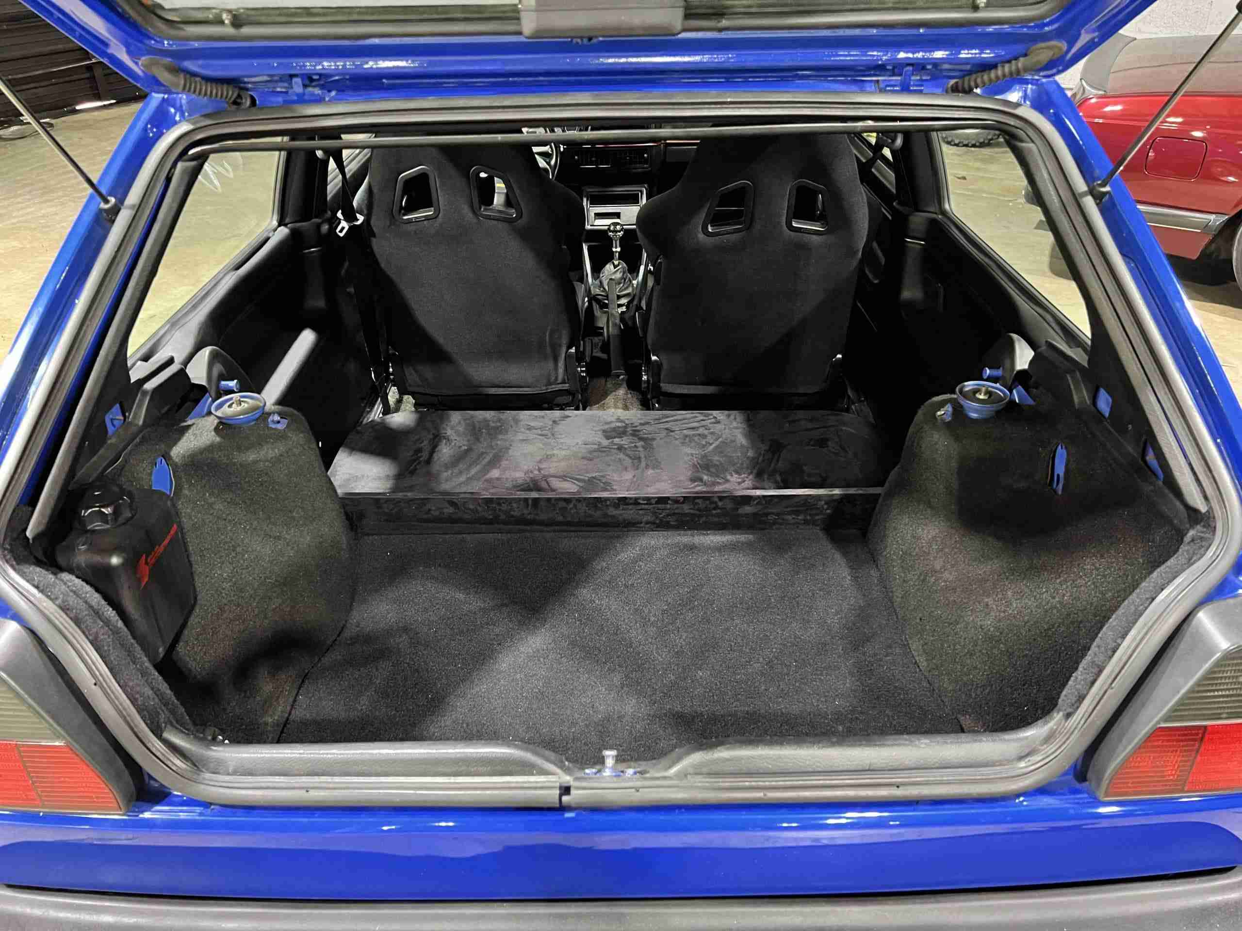 1988 MK2 GTI VR6 Big Turbo – Nogaro Blue – BBS RS – 500HP – Coilovers – COLD AC full
