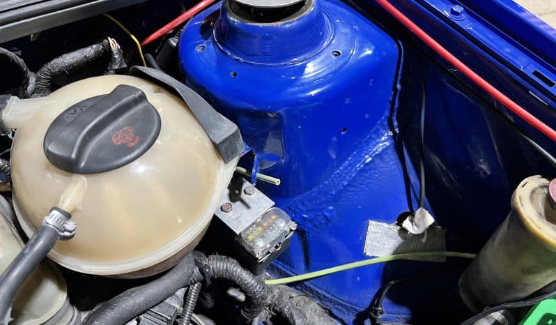 
 1988 MK2 GTI VR6 Big Turbo – Nogaro Blue – BBS RS – 500HP – Coilovers – COLD AC full									