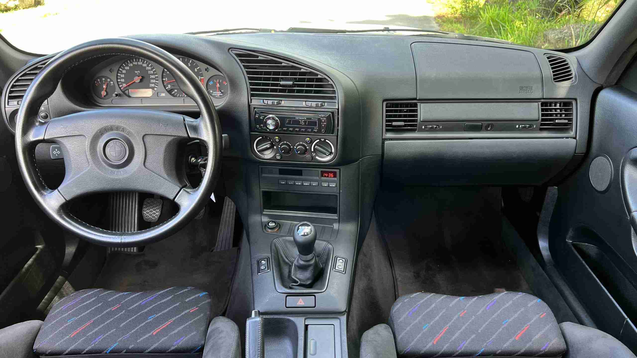 1994 BMW M3 E36 Euro Spec – Alpine White – Slicktop – 47k Miles full