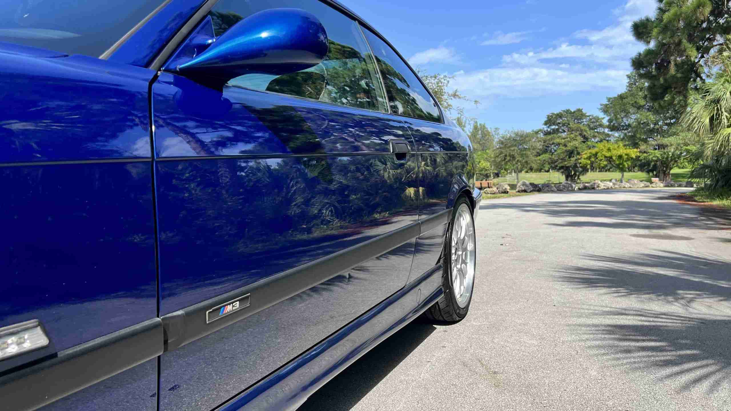 1994 BMW M3 Euro Slicktop E36 Avus Blue -Slicktop-All Original Paint-BBS Wheels- Superprint Exhaust -80k miles full