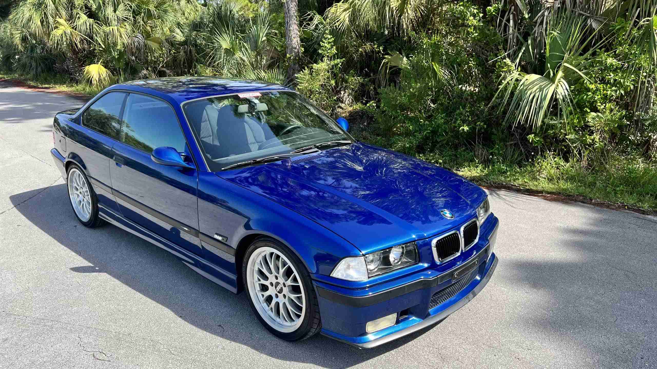 1994 BMW M3 Euro Slicktop E36 Avus Blue -Slicktop-All Original Paint-BBS Wheels- Superprint Exhaust -80k miles full