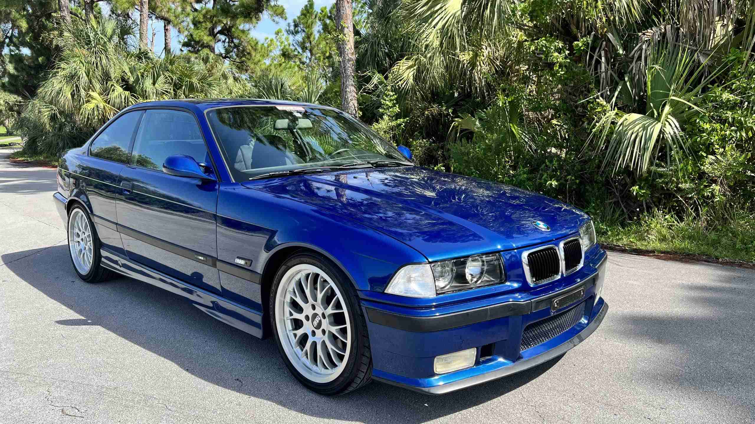 1994 BMW M3 Euro Slicktop E36 Avus Blue -Slicktop-All Original Paint-BBS Wheels- Superprint Exhaust -80k miles full
