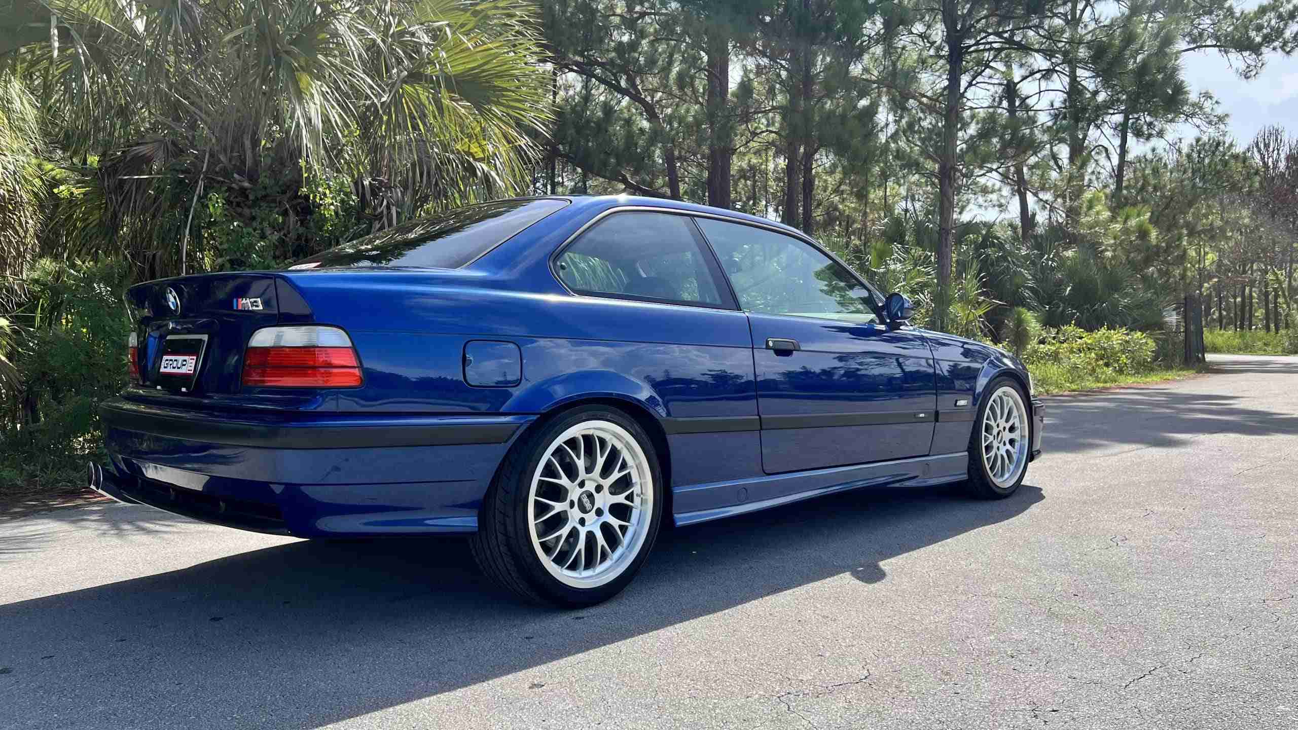 1994 BMW M3 Euro Slicktop E36 Avus Blue -Slicktop-All Original Paint-BBS Wheels- Superprint Exhaust -80k miles full