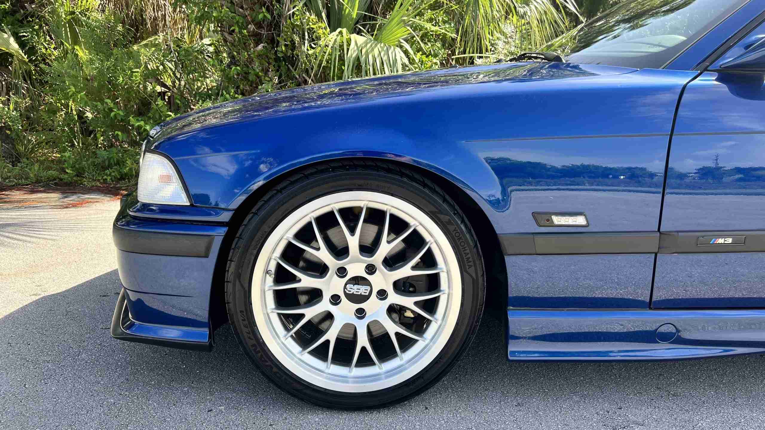1994 BMW M3 Euro Slicktop E36 Avus Blue -Slicktop-All Original Paint-BBS Wheels- Superprint Exhaust -80k miles full