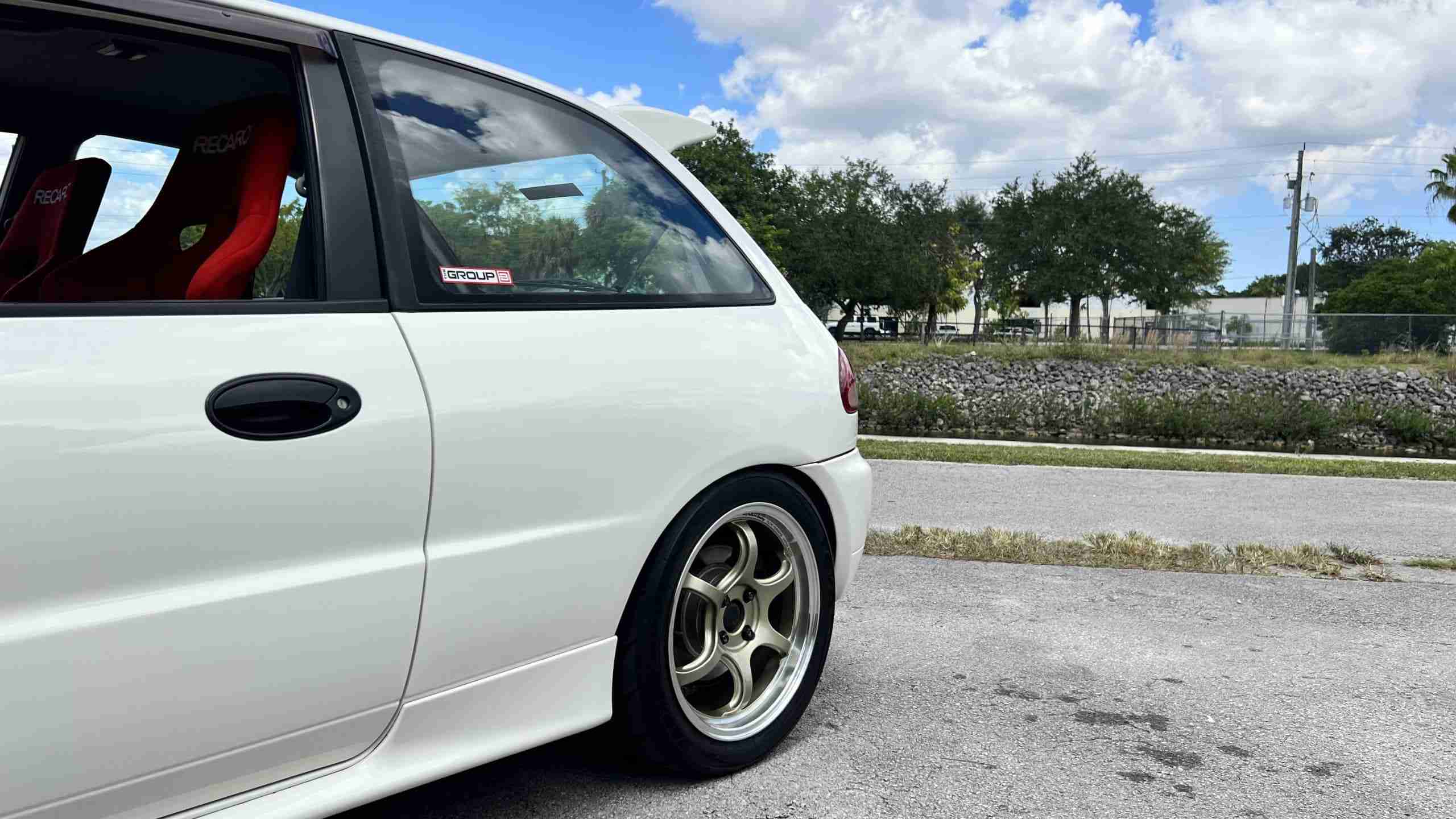 1995 Mitsubishi Cyborg JDM Colt HOT HATCH – Advan Wheels – Coilovers – Street/Circuit full