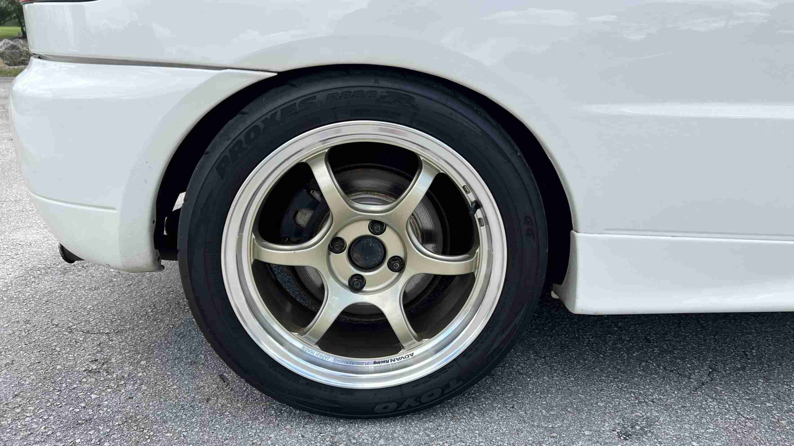 1995 Mitsubishi Cyborg JDM Colt HOT HATCH – Advan Wheels – Coilovers – Street/Circuit full