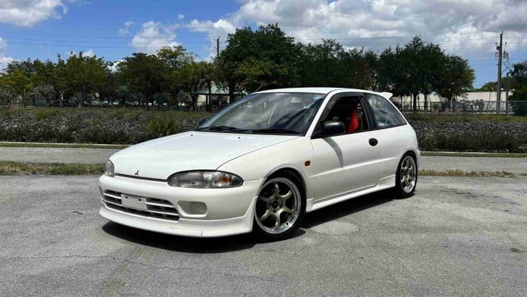 1995 Mitsubishi Cyborg JDM Colt HOT HATCH – Advan Wheels – Coilovers – Street/Circuit