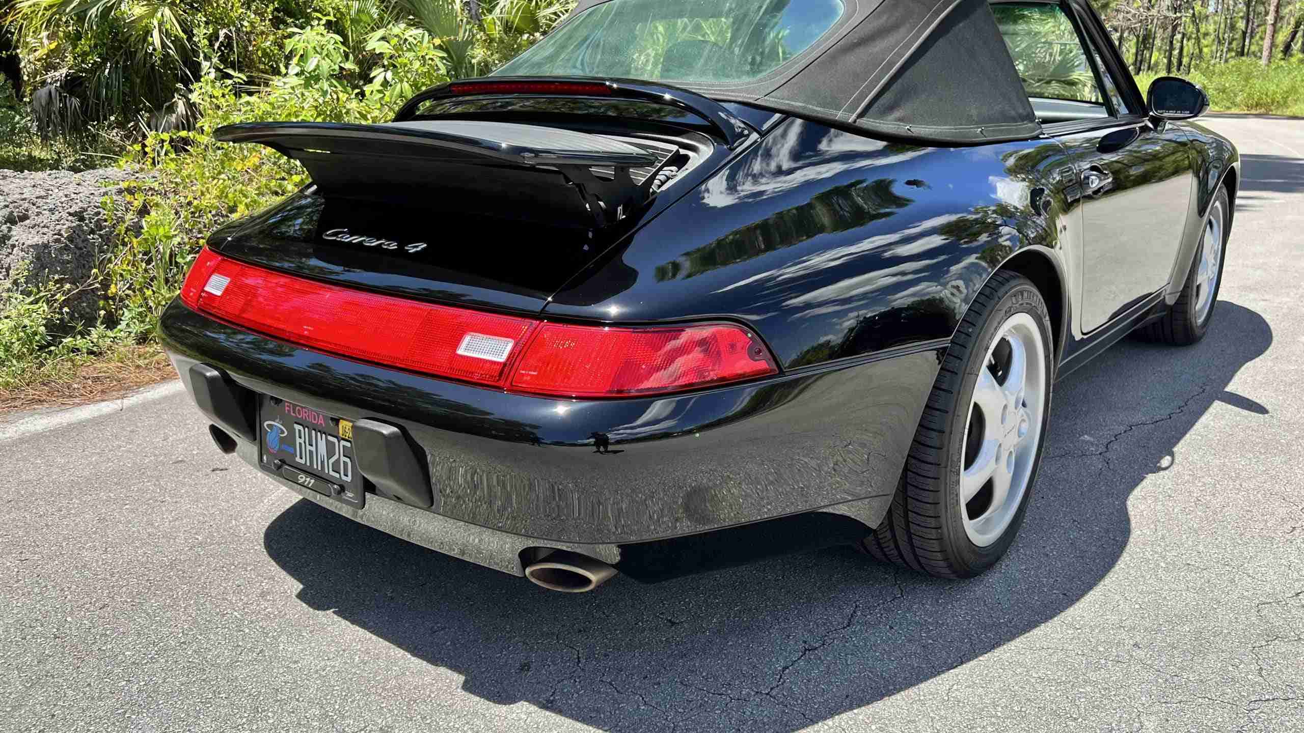 1995 Porsche 911 Carrera 4 Cabriolet Original Paint – All stock – 37k Miles-6 Speed Manual- Over $6000 Recent Service full
