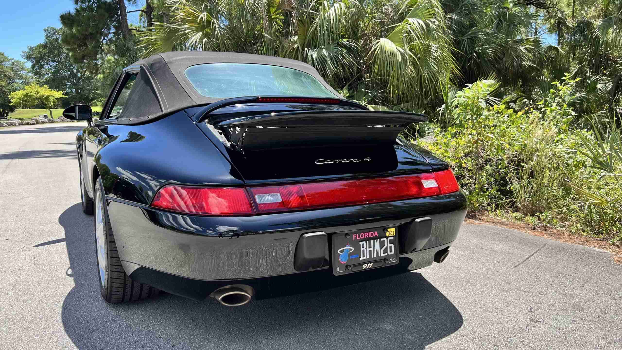 1995 Porsche 911 Carrera 4 Cabriolet Original Paint – All stock – 37k Miles-6 Speed Manual- Over $6000 Recent Service full