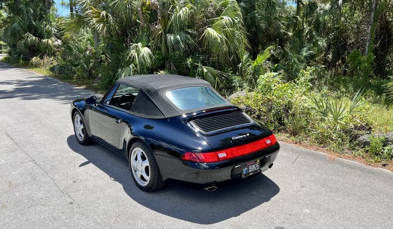 
 1995 Porsche 911 Carrera 4 Cabriolet Original Paint – All stock – 37k Miles-6 Speed Manual- Over $6000 Recent Service full									