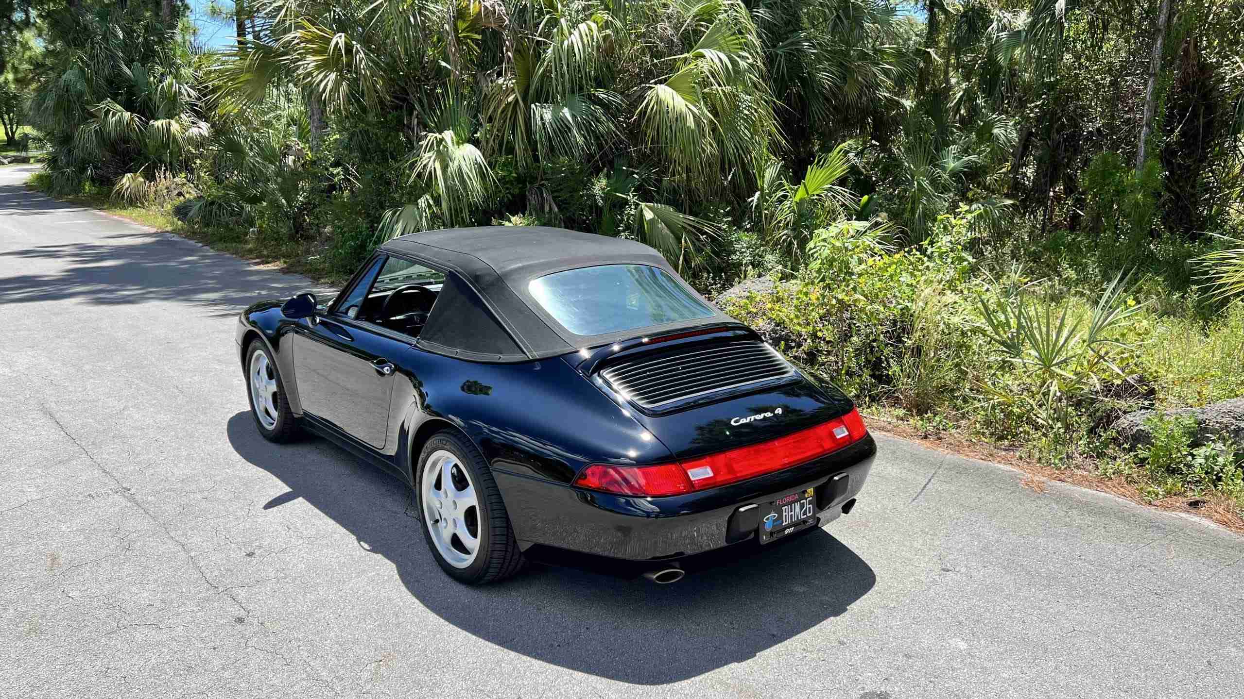 1995 Porsche 911 Carrera 4 Cabriolet Original Paint – All stock – 37k Miles-6 Speed Manual- Over $6000 Recent Service full
