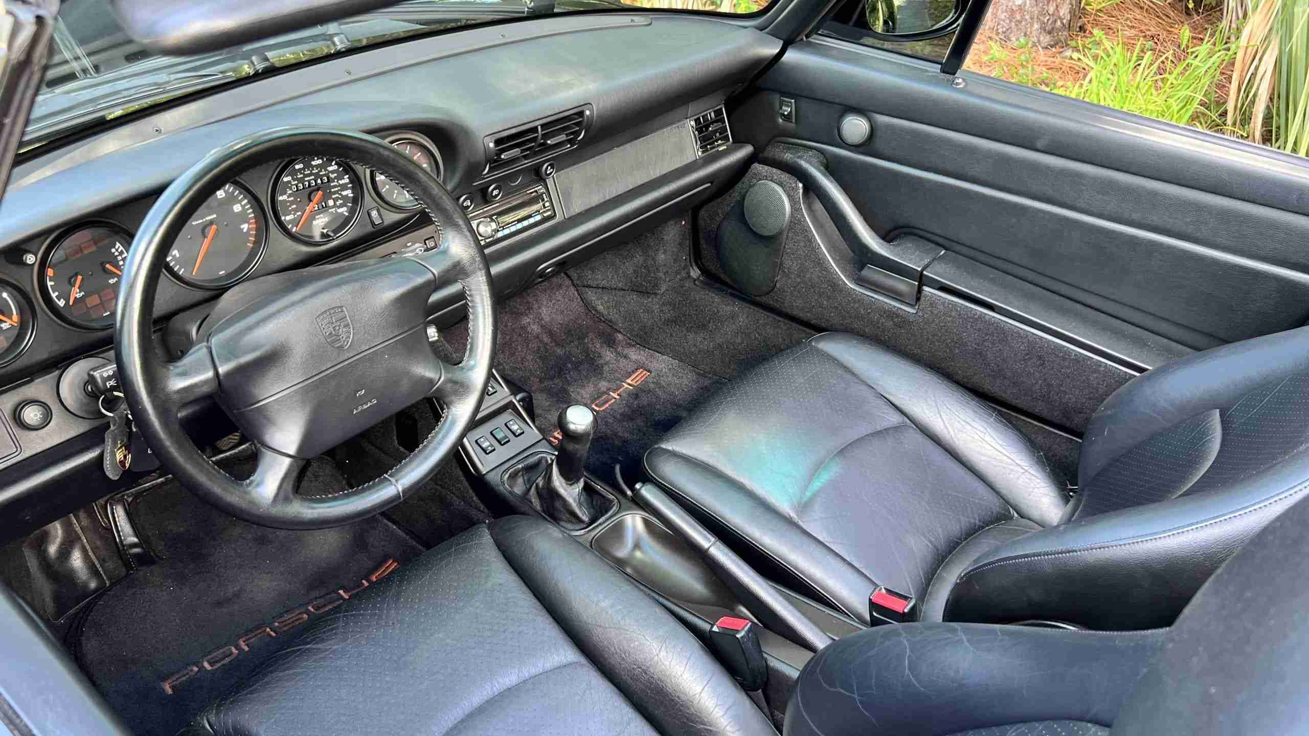 1995 Porsche 911 Carrera 4 Cabriolet Original Paint – All stock – 37k Miles-6 Speed Manual- Over $6000 Recent Service full