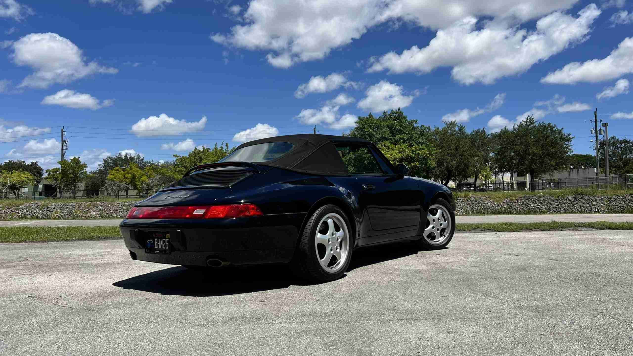 1995 Porsche 911 Carrera 4 Cabriolet Original Paint – All stock – 37k Miles-6 Speed Manual- Over $6000 Recent Service full
