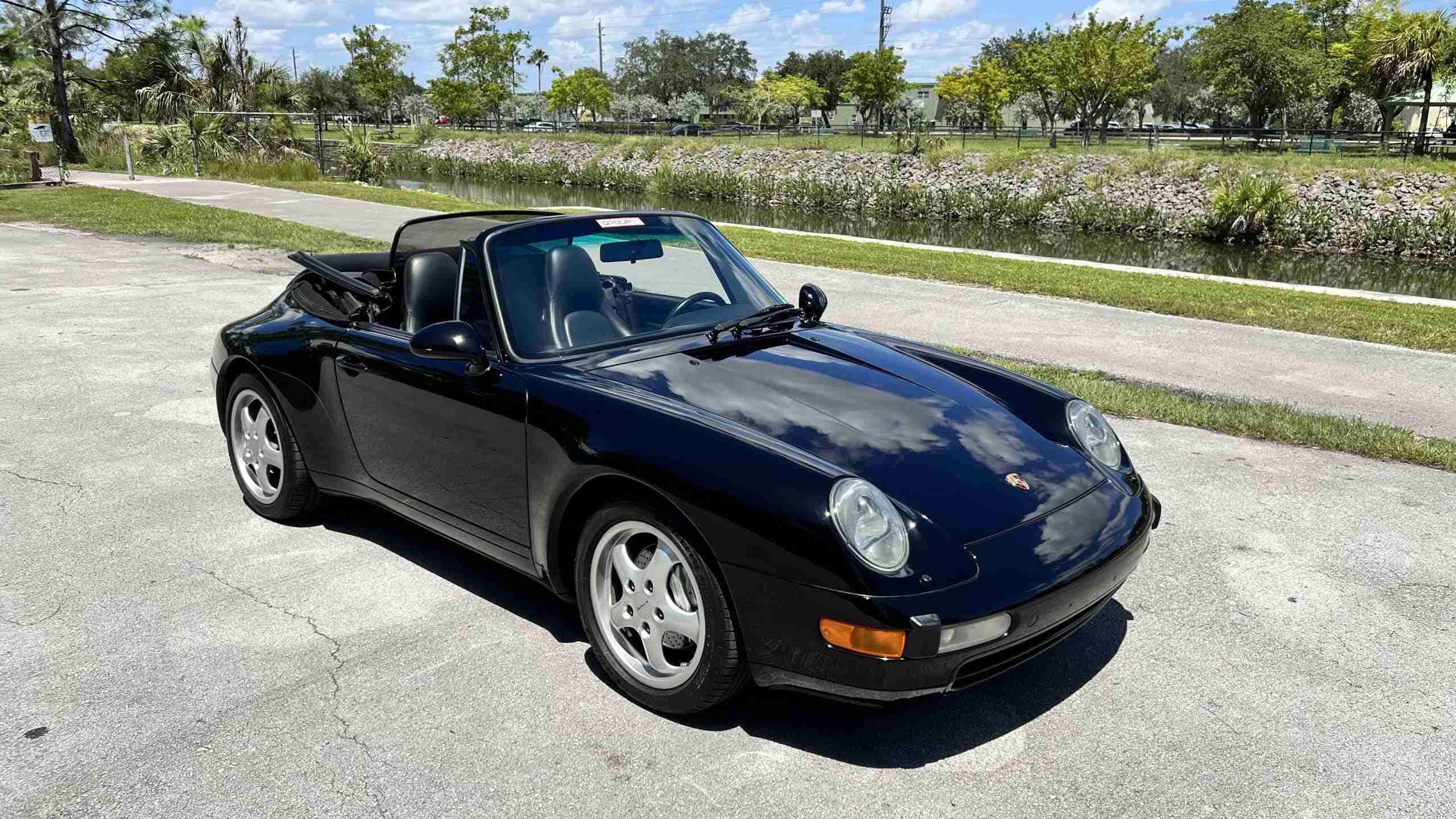 1995 Porsche 911 Carrera 4 Cabriolet Original Paint – All stock – 37k Miles-6 Speed Manual- Over $6000 Recent Service full