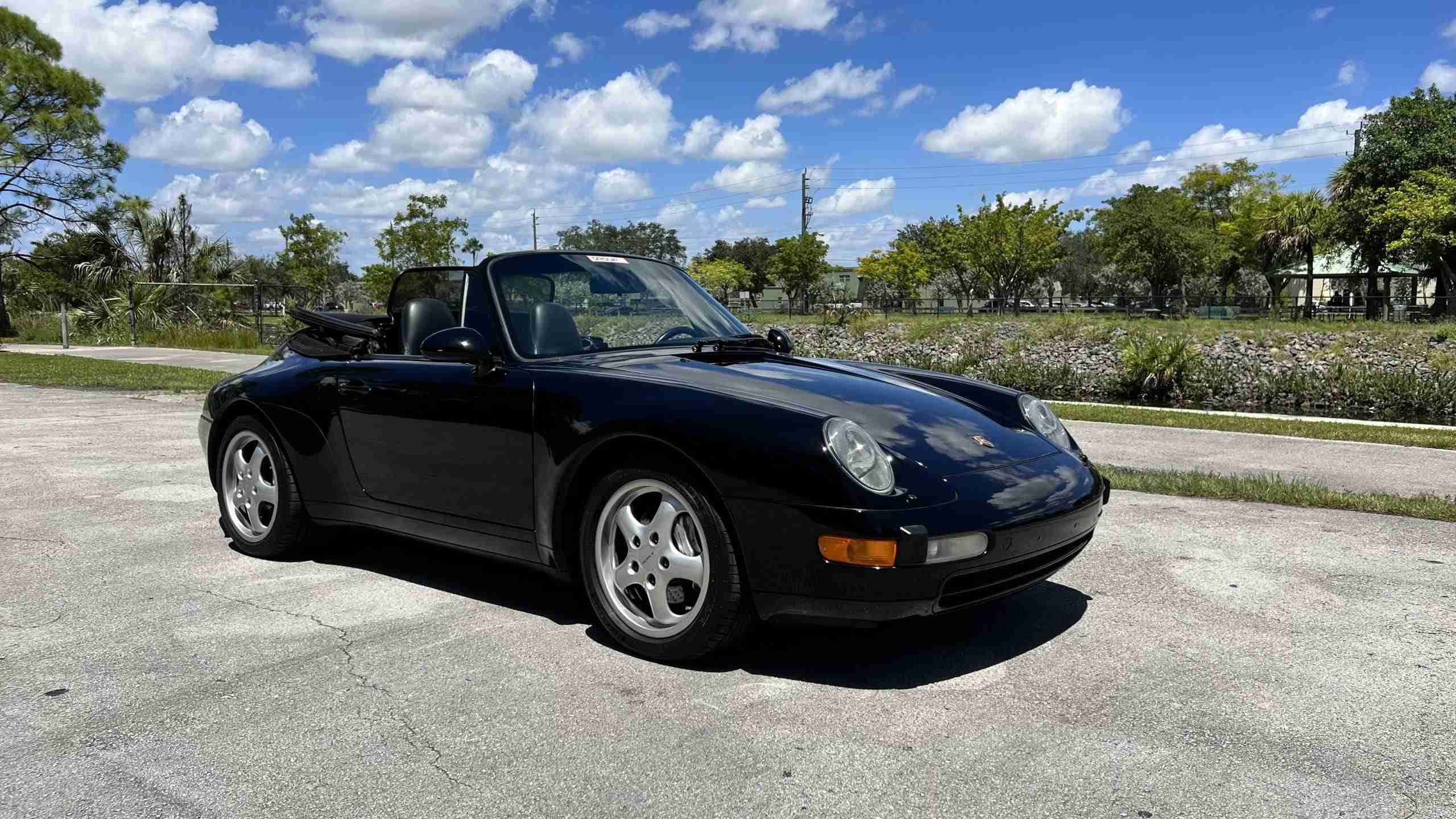 1995 Porsche 911 Carrera 4 Cabriolet Original Paint – All stock – 37k Miles-6 Speed Manual- Over $6000 Recent Service full