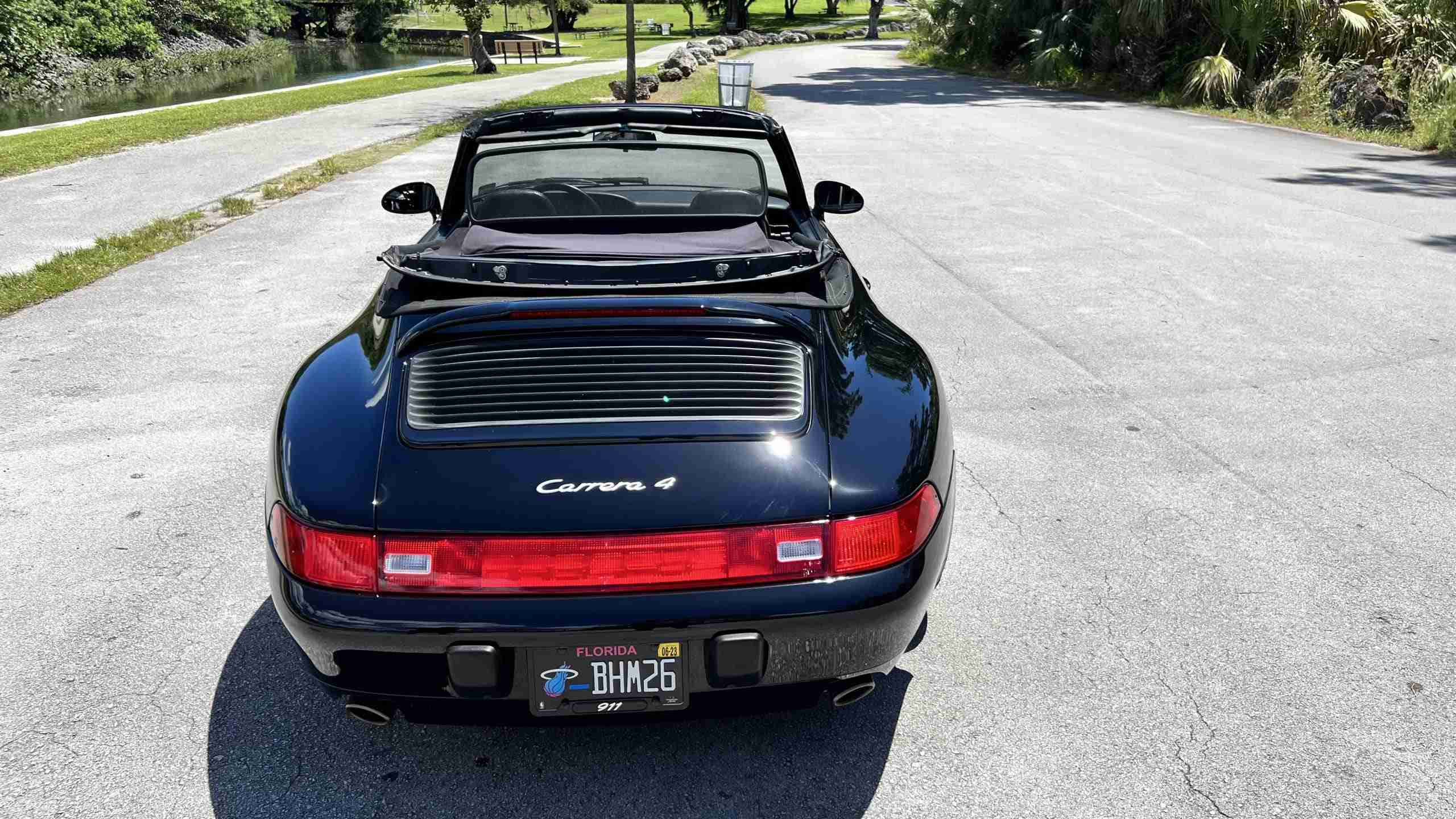 1995 Porsche 911 Carrera 4 Cabriolet Original Paint – All stock – 37k Miles-6 Speed Manual- Over $6000 Recent Service full