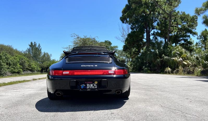 
 1995 Porsche 911 Carrera 4 Cabriolet Original Paint – All stock – 37k Miles-6 Speed Manual- Over $6000 Recent Service full									
