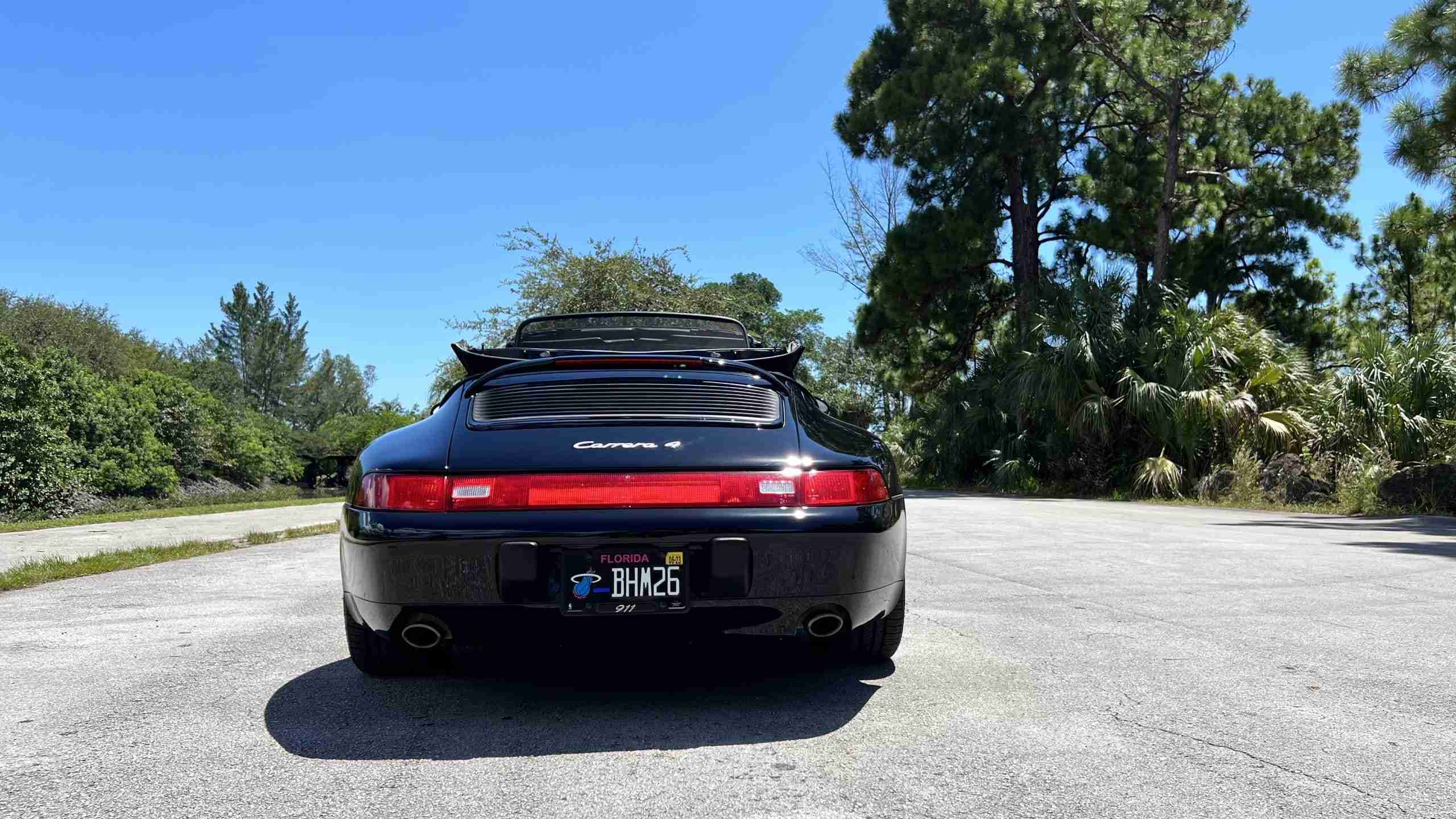 1995 Porsche 911 Carrera 4 Cabriolet Original Paint – All stock – 37k Miles-6 Speed Manual- Over $6000 Recent Service full