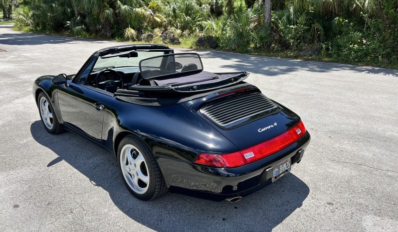 
 1995 Porsche 911 Carrera 4 Cabriolet Original Paint – All stock – 37k Miles-6 Speed Manual- Over $6000 Recent Service full									