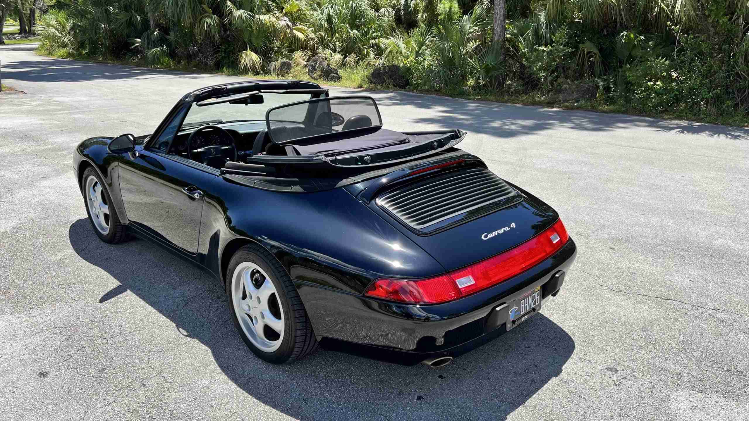 1995 Porsche 911 Carrera 4 Cabriolet Original Paint – All stock – 37k Miles-6 Speed Manual- Over $6000 Recent Service full