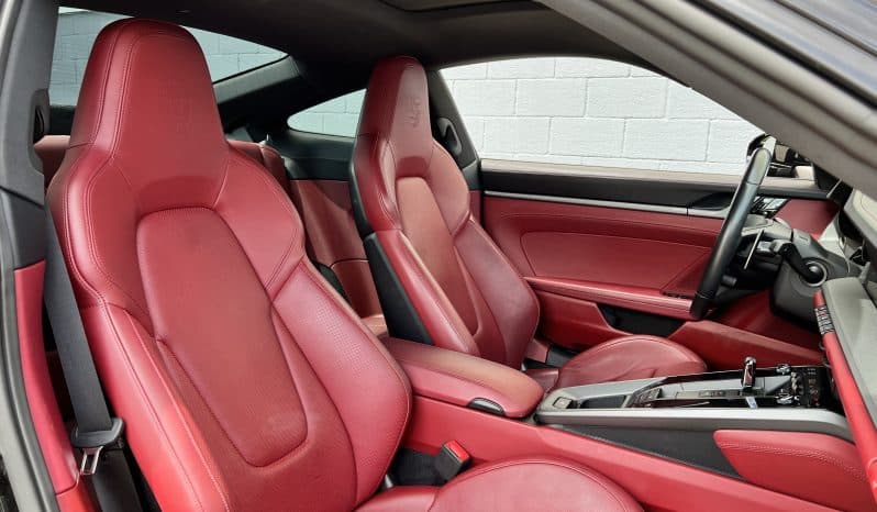 
 2020 Porsche 911 CARRERA S 992 C2S – Fully Loaded $147k Window Sticker – Jet Black / Bordeaux Red 21k Miles full									