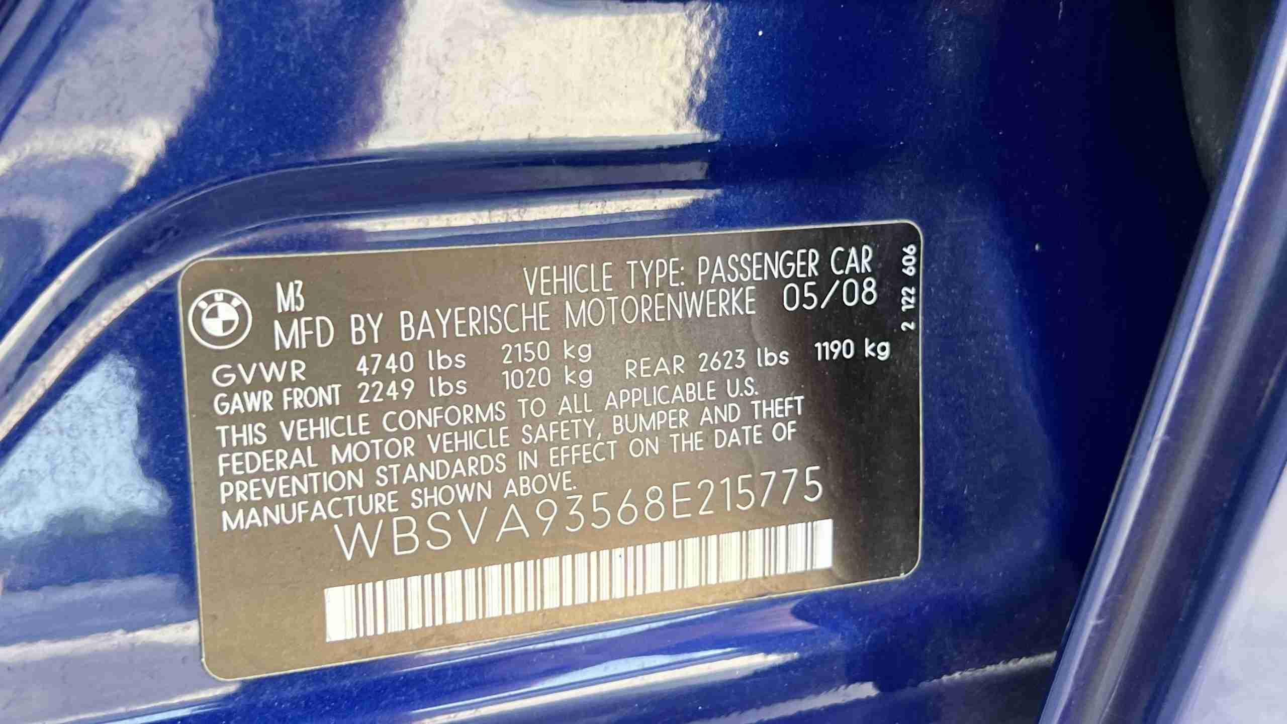 2008 BMW E90 M3 – 66K Miles – 6 Speed Manual – Slicktop – VF 650 Supercharged full