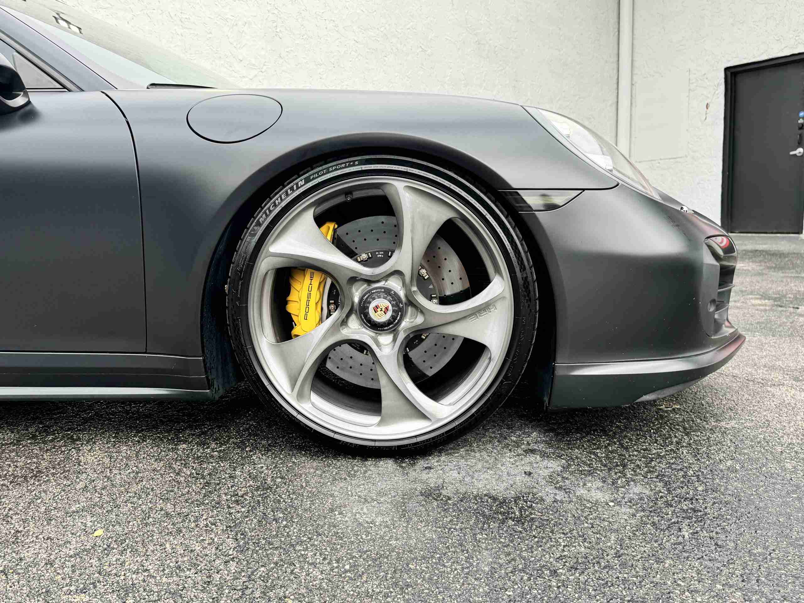 2014 Porsche 911 991 Turbo S $196k sticker  700+ Hp $25k in upgrades HRE Wheels  Full XPEL Stealth PPF full
