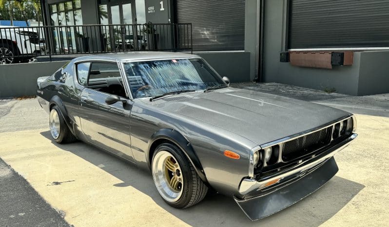 
 1976 Nissan Skyline KGC110- 2000GTX- KENMERI – 3.0L- Mikuni Carbs- Z32 Brakes – Coilovers- AC full									