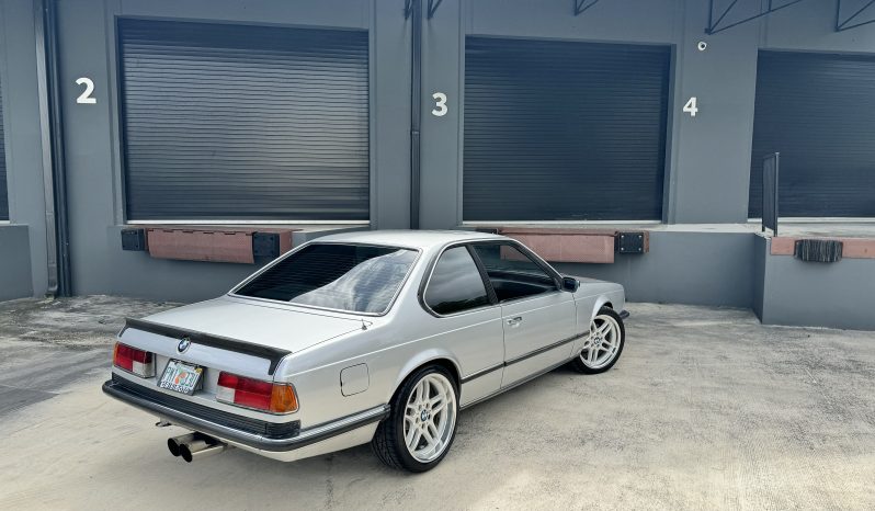 
 1982 BMW 635CSI Euro E24 M90 Motor – Dog Leg Manual – 265HP – Enthusiast Owned and Upgraded full									