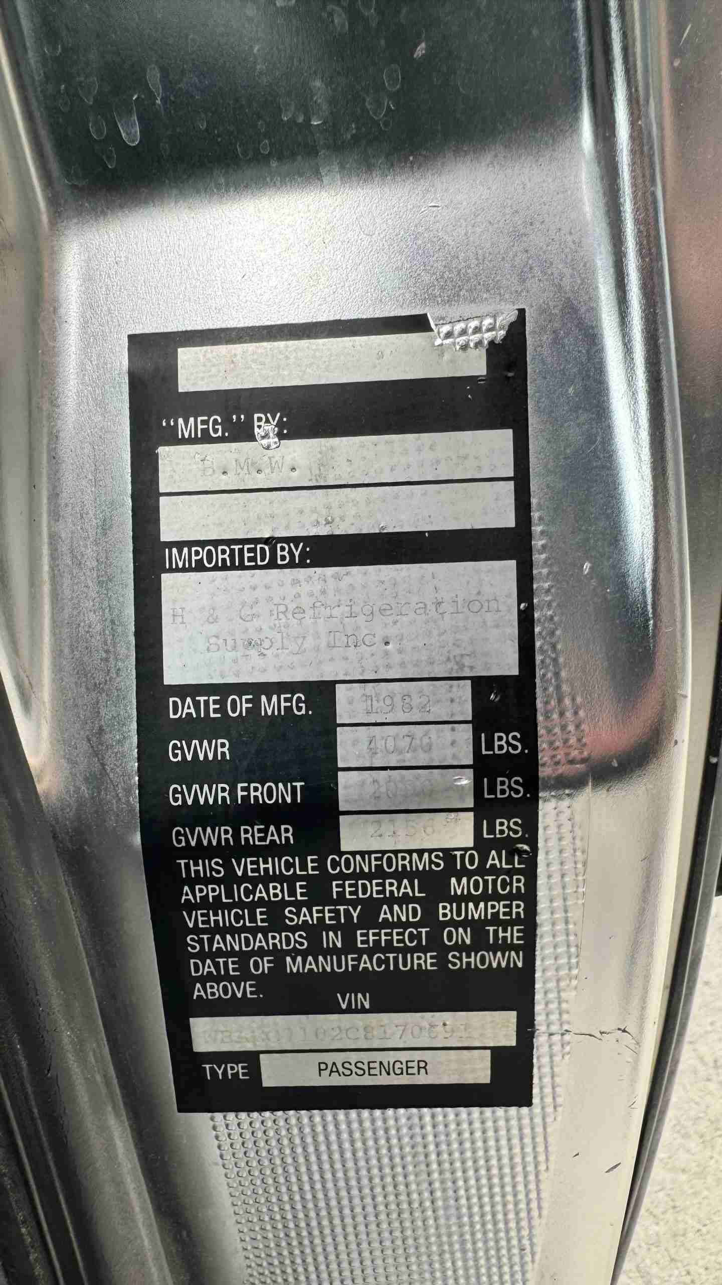 1982 BMW 635CSI Euro E24 M90 Motor – Dog Leg Manual – 265HP – Enthusiast Owned and Upgraded full