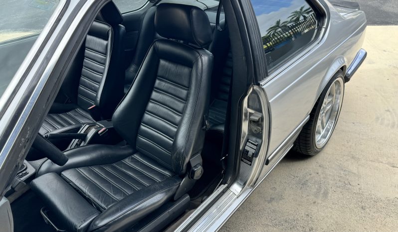 
 1982 BMW 635CSI Euro E24 M90 Motor – Dog Leg Manual – 265HP – Enthusiast Owned and Upgraded full									