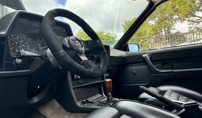 
 1982 BMW 635CSI Euro E24 M90 Motor – Dog Leg Manual – 265HP – Enthusiast Owned and Upgraded full									